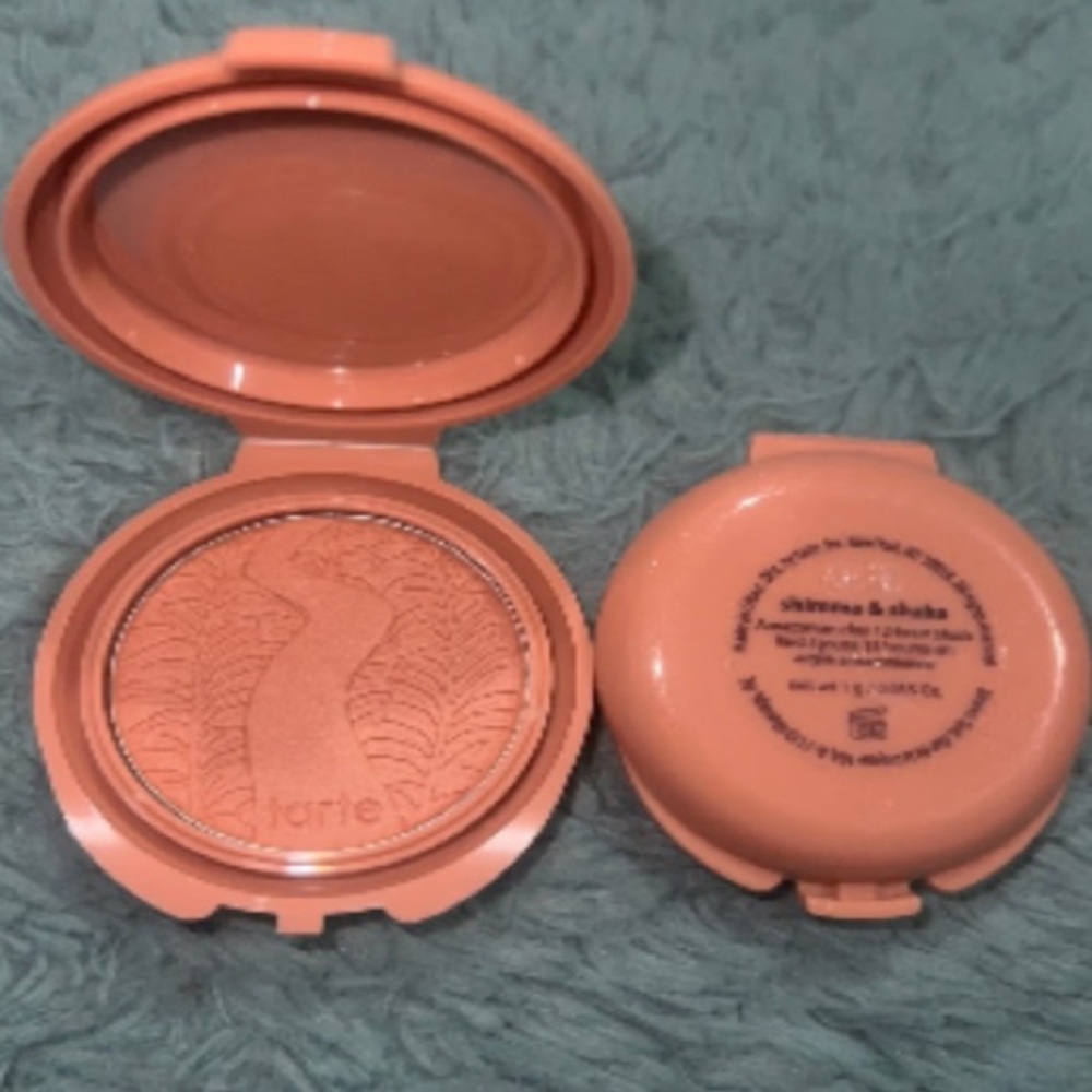 Tarte cosmetics Amazonian clay 12 hour mini blush in shimma and shake